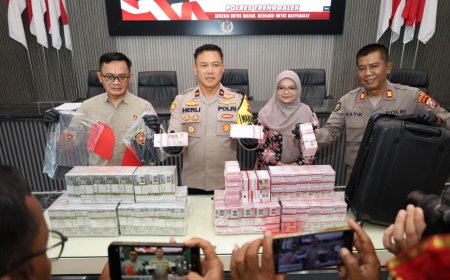 Polres Trenggalek Tindak Pelaku Penipuan Berkedok Pencairan Dana