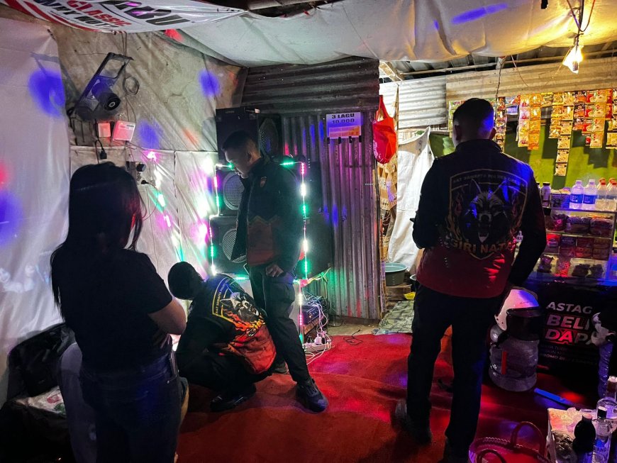 Operasi Polres Gresik di Menganti Berhasil Amankan Puluhan Liter Miras