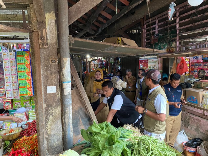 Satgas Saber Polres Bojonegoro dan TPID Intensifkan Pengawasan Harga Sembako