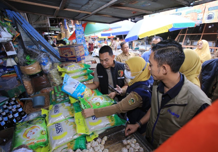 Jelang Ramadhan, Satgas Pangan Polres Madiun Pantau Harga Bapokting di Pasar