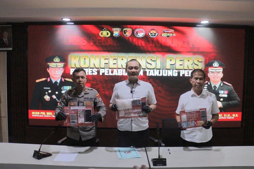 Polres Pelabuhan Tanjungperak Beberkan 41 Kasus Narkotika Awal Tahun
