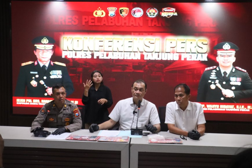 Polres Pelabuhan Tanjungperak Perketat Pengawasan, 41 Kasus Narkoba Terbongkar
