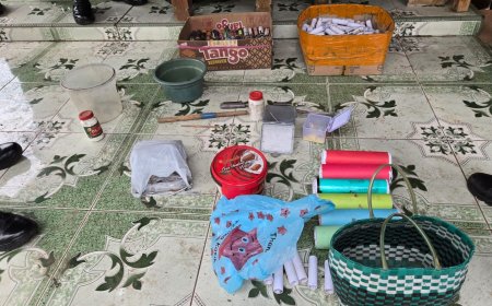 5,1 Kg Bubuk Mercon Jadi Barang Bukti Kasus Petasan