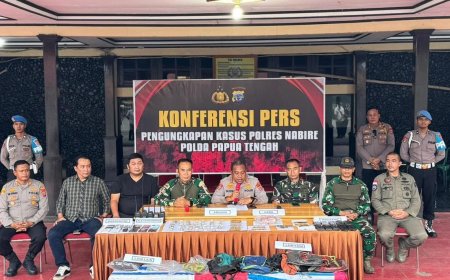Aparat Gabungan Tindak Kamp KKB, Sita Amunisi