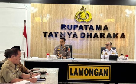 Polres Lamongan Perketat Pengawasan Perlintasan KA Jelang Operasi Ketupat Semeru 2026