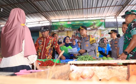 Polres Ngawi dan Pemkab Perkuat Pengawasan Harga Bapokting