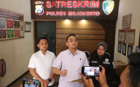Polres Mojokerto Ungkap Kasus Pencurian Truk Crane