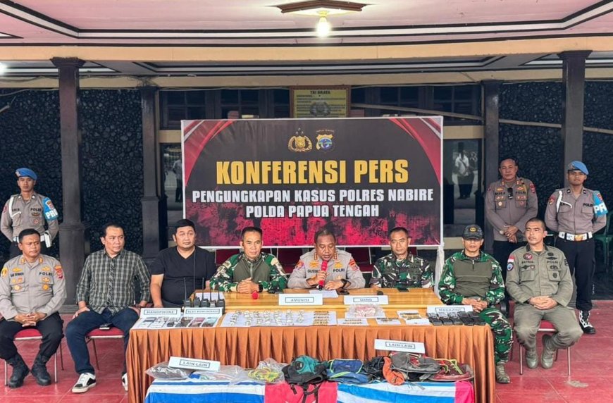 Aparat Gabungan Tindak Kamp KKB, Sita Amunisi