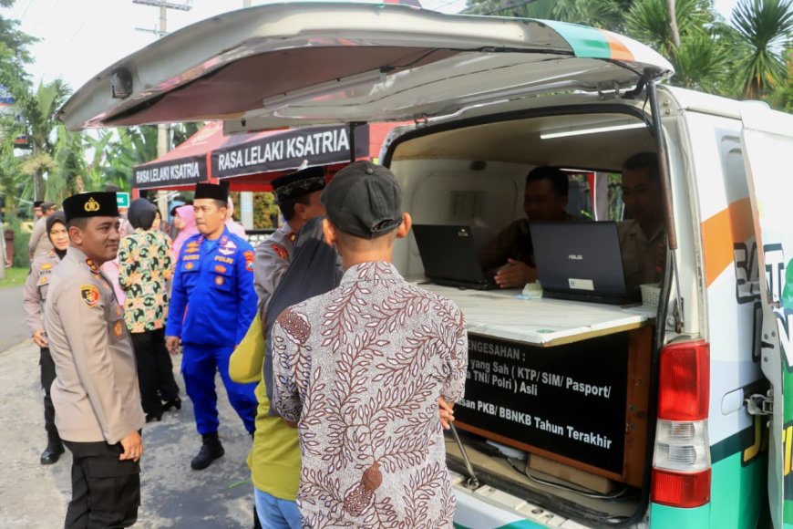 Polres Probolinggo Dekatkan Pelayanan SIM Keliling kepada Warga