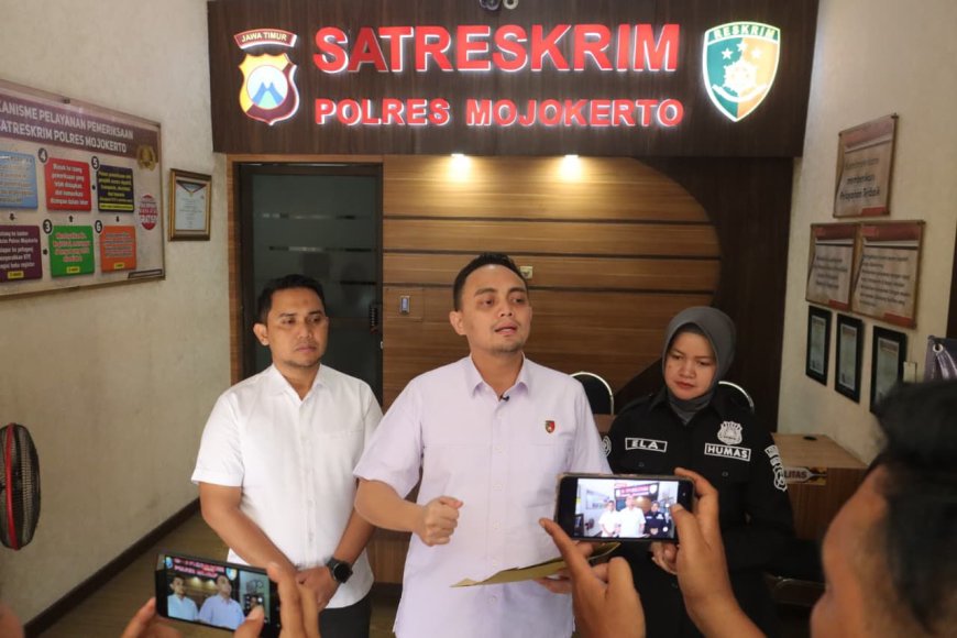 Polres Mojokerto Ungkap Kasus Pencurian Truk Crane