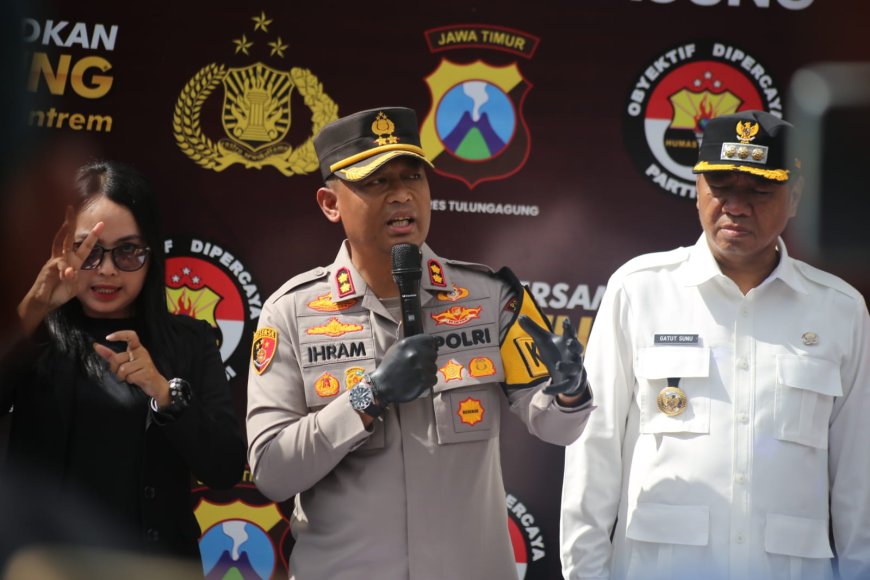 Polres Tulungagung Ungkap Kasus Penyuntikan LPG 3 Kg, Dua Tersangka Diamankan