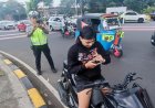 Dakgar Handheld Polda Metro Jaya Jaring Puluhan Pelanggar