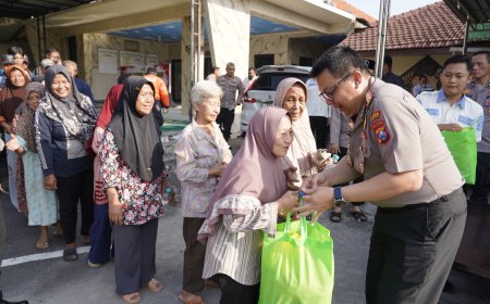 Melalui Sabuk Kamtibmas, Polres Mojokerto Kota Perkuat Keamanan Lingkungan