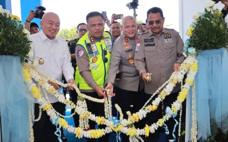 SDC Polda Kalsel Diresmikan Kakorlantas Polri, Fokus Keselamatan Pengendara