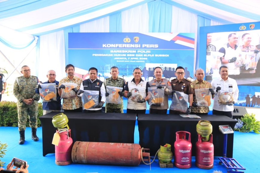Polri Bongkar Kasus BBM dan LPG Subsidi, Kerugian Tembus Rp1,26 Triliun