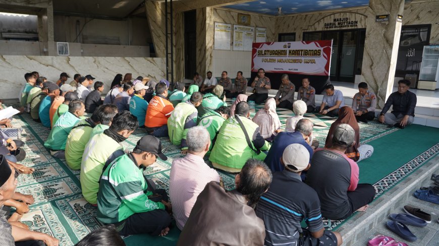 Polres Mojokerto Kota Ajak Warga Jaga Kondusivitas