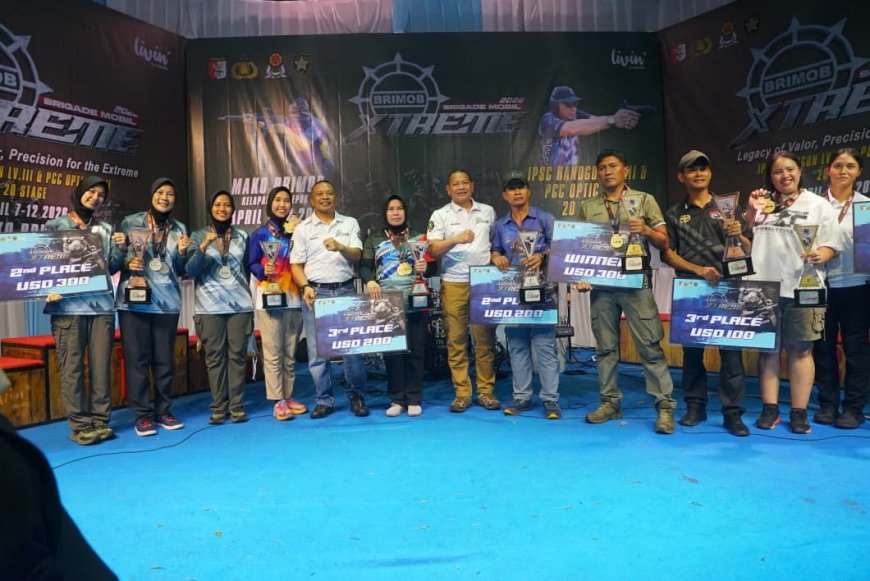 Ajang Menembak Brimob Xtreme 2026 Ditutup, Ukir Prestasi Membanggakan