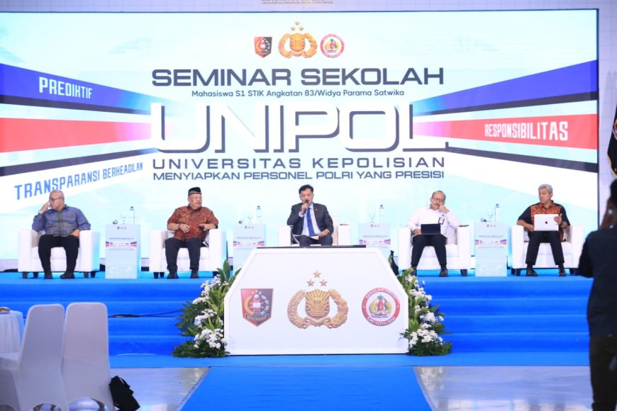 Seminar UNIPOL Digelar, STIK Polri Dorong Inovasi Pendidikan Kepolisian