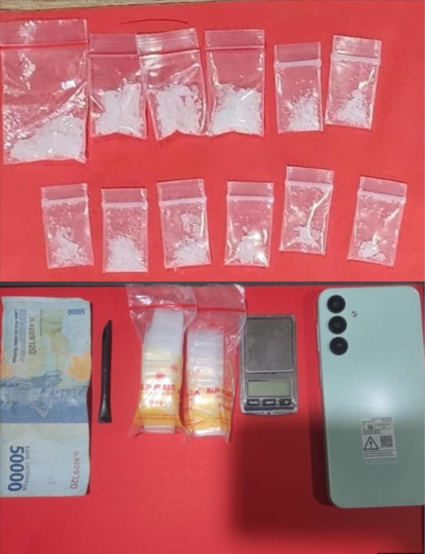 Polres Tanjungperak Ungkap Kasus Narkoba, Kurir Sabu Ditangkap