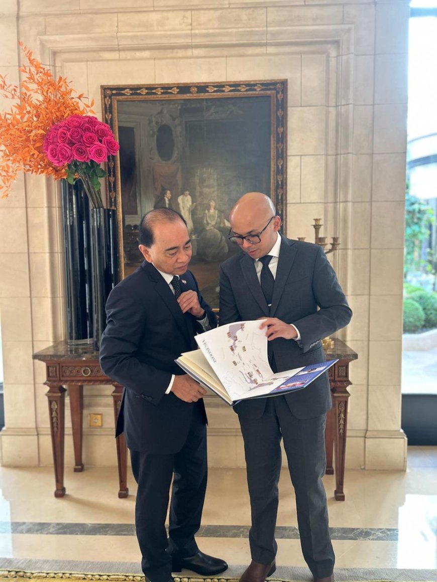 Buku Rasa Bhayangkara Nusantara Angkat MBG Indonesia di Prancis