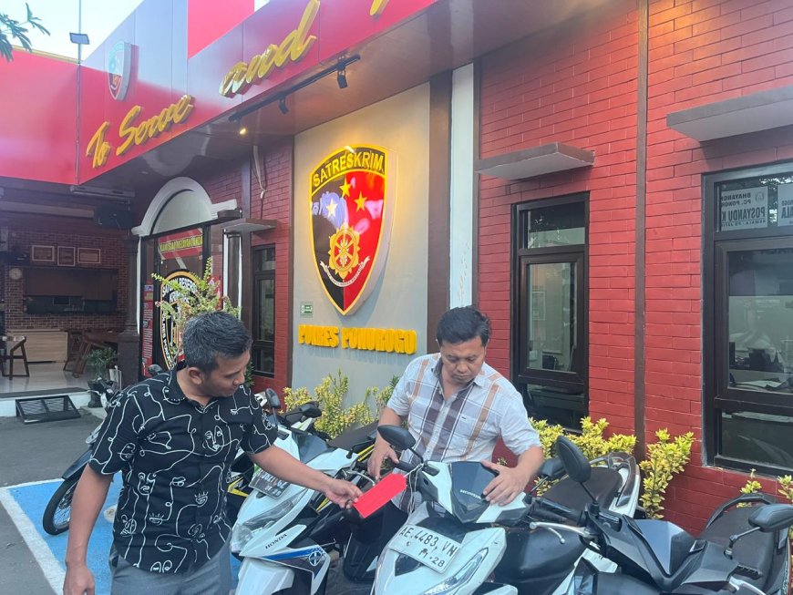 Polres Ponorogo Berhasil Ringkus Pelaku Curanmor Antar Daerah
