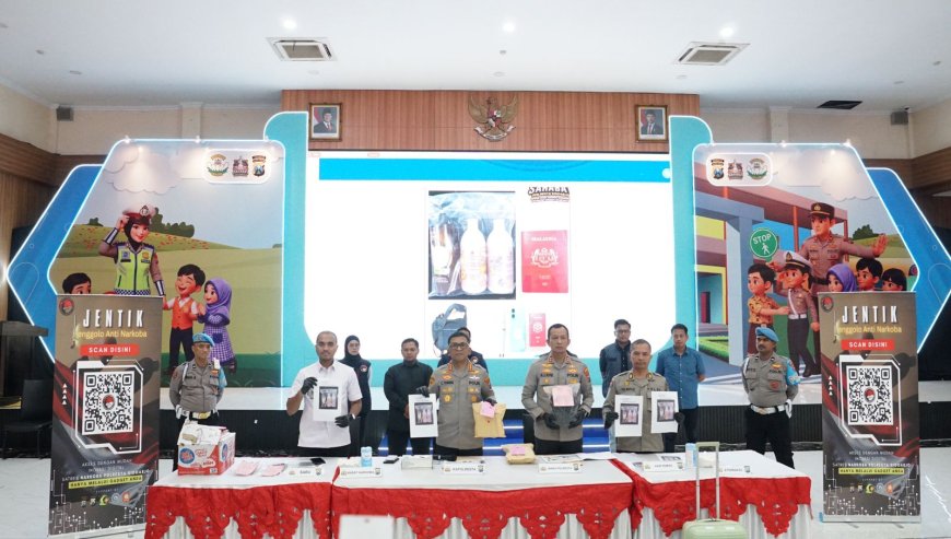 Polisi Berhasil Membongkar Jalur Peredaran Narkotika Internasional