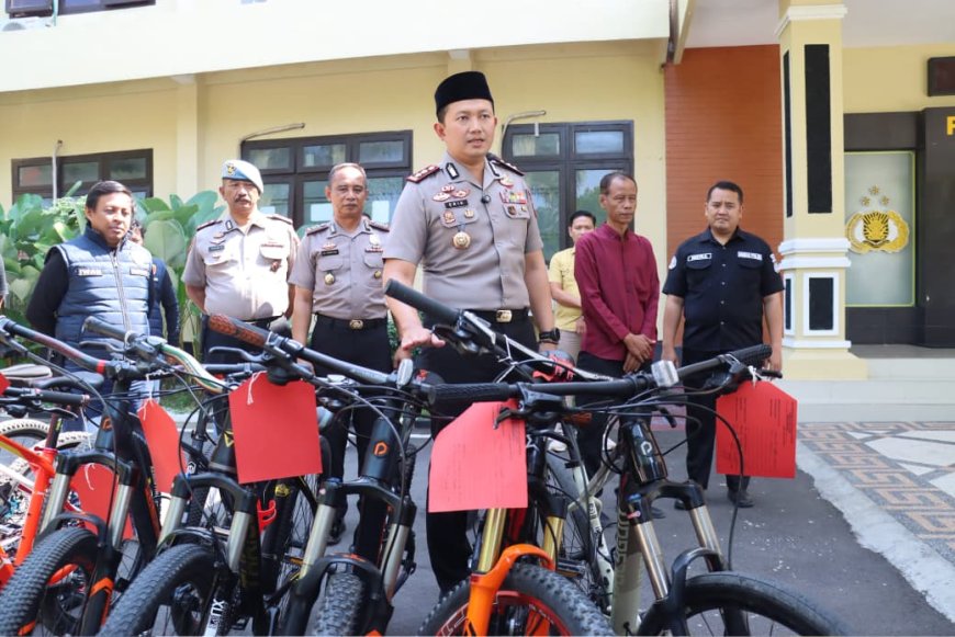 Tim URC Berhasil Membongkar Aksi Pencurian Sepeda Terorganisir